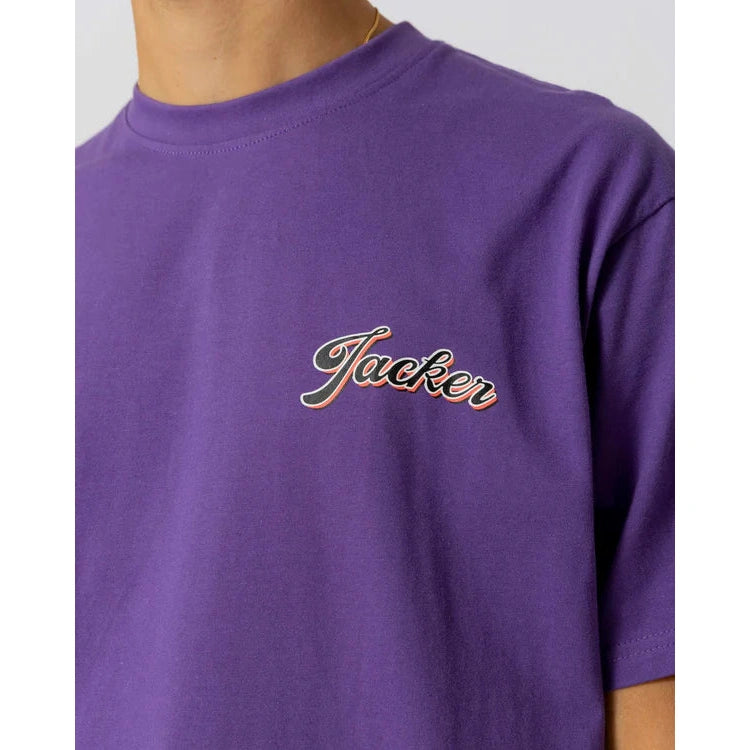 Tee-shirt Jacker Lobster Service Purple