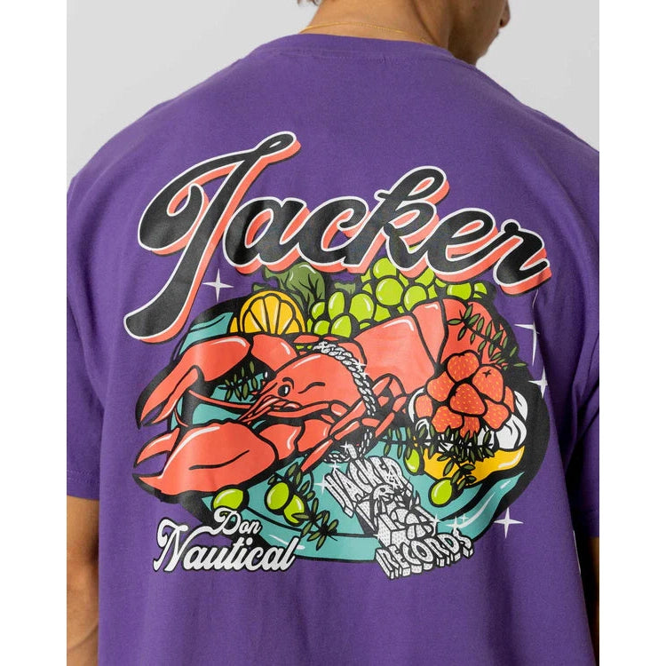 Tee-shirt Jacker Lobster Service Purple