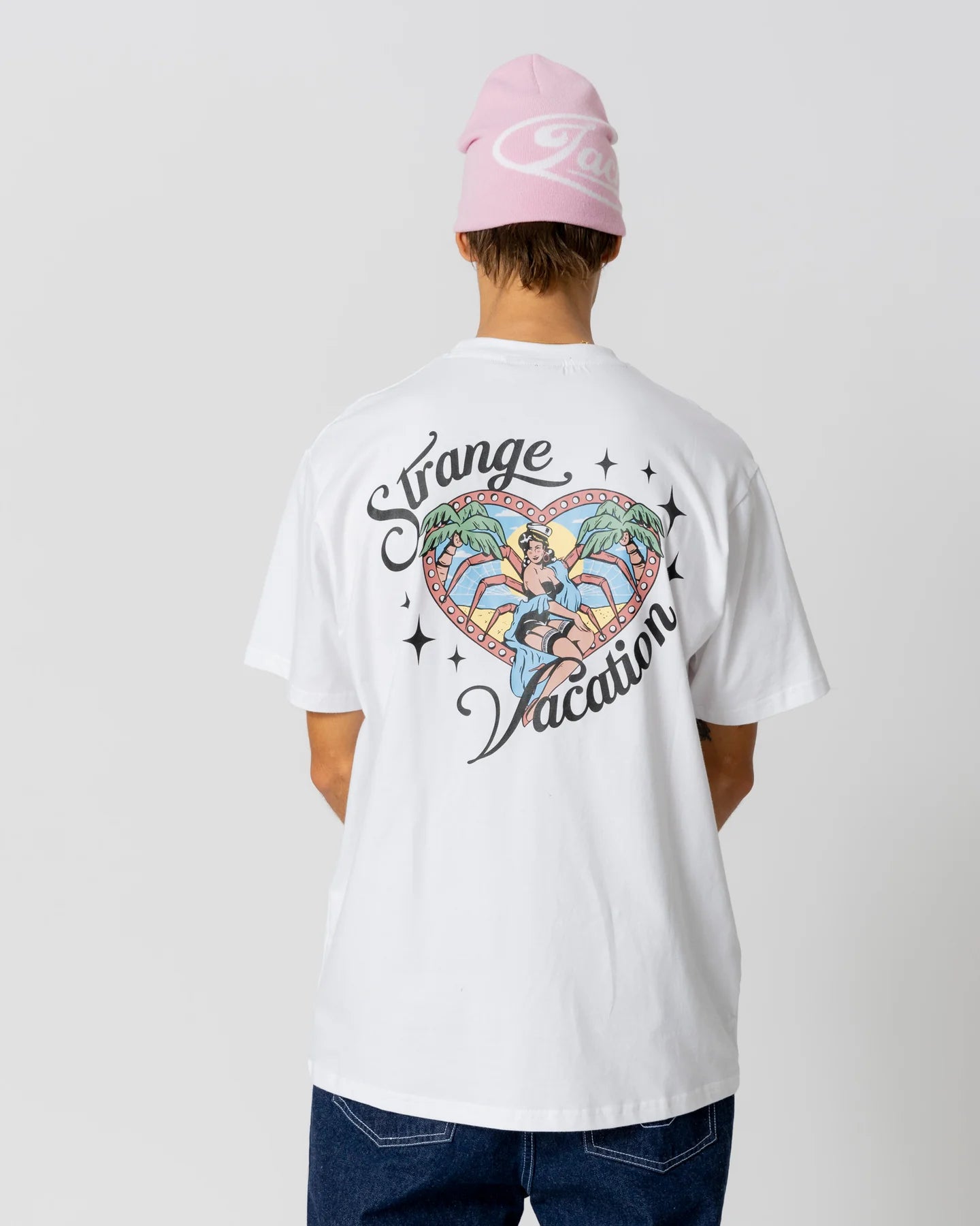 Tee-shirt Jacker Vacation White