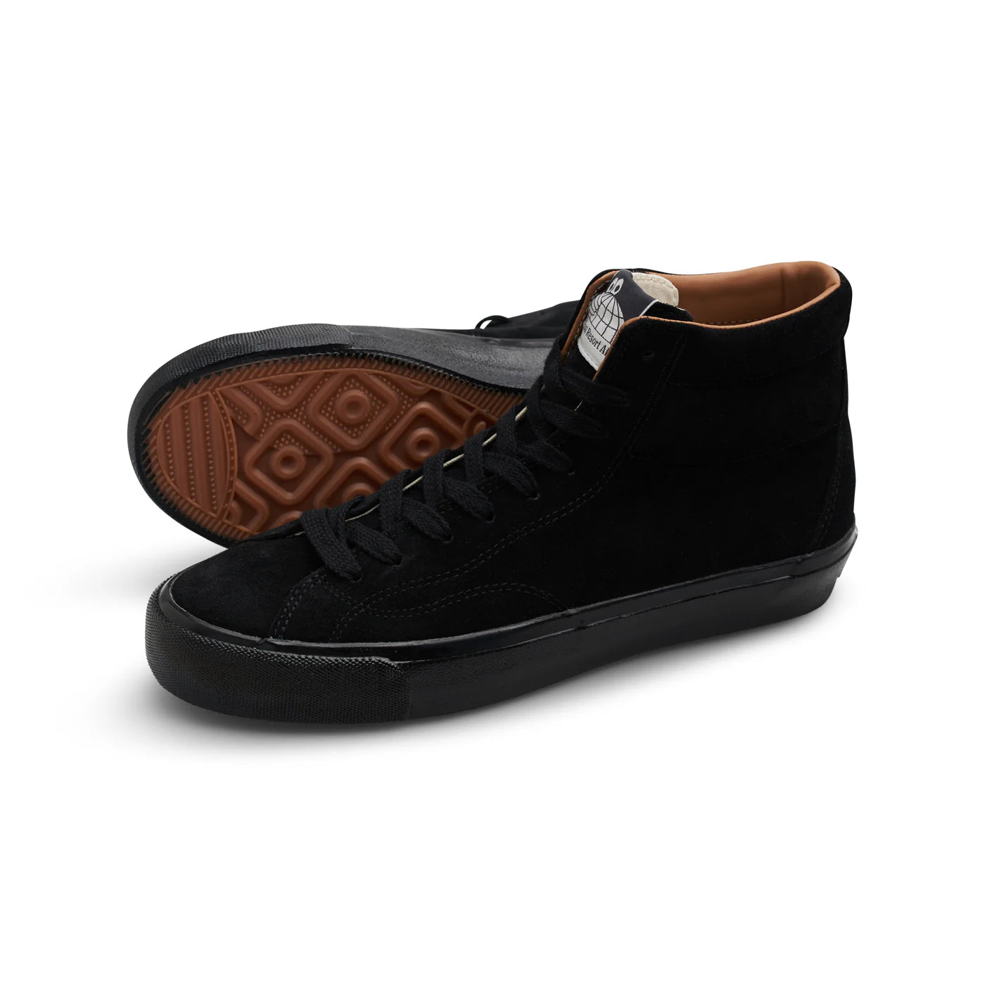 Last Resort VM003 Hi Suede Black Black