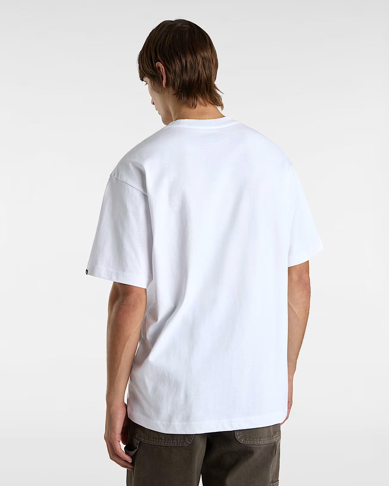 Tee Shirt Vans Left Chest II Loose White