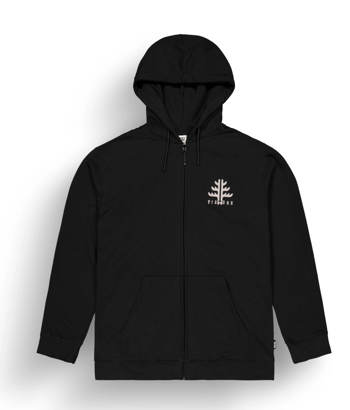 Sweat Picture Ouvea Zip Hood Black
