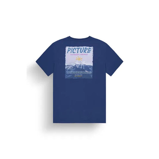 Tee-shirt Picture Natamo Blue Print