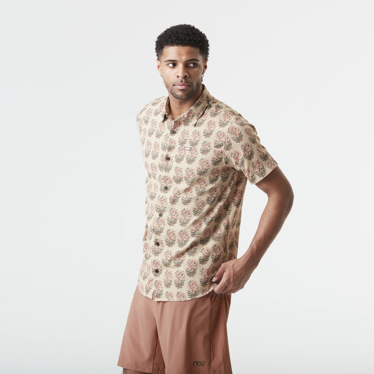 Chemise Picture Klivox Printed Pistil Print