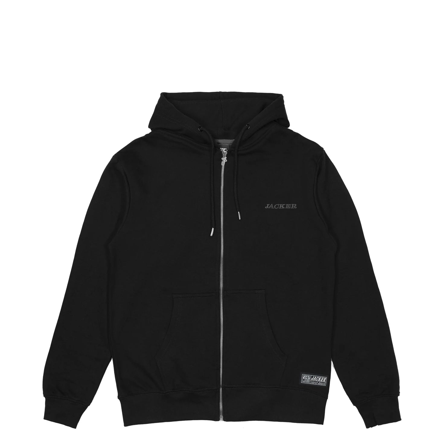 Sweat Jacker Notorious Zipped Black