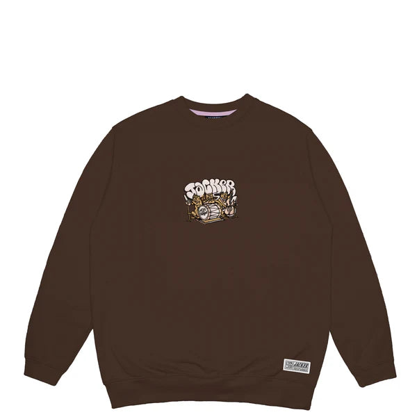 Crewneck Jacker Orchestra Brown