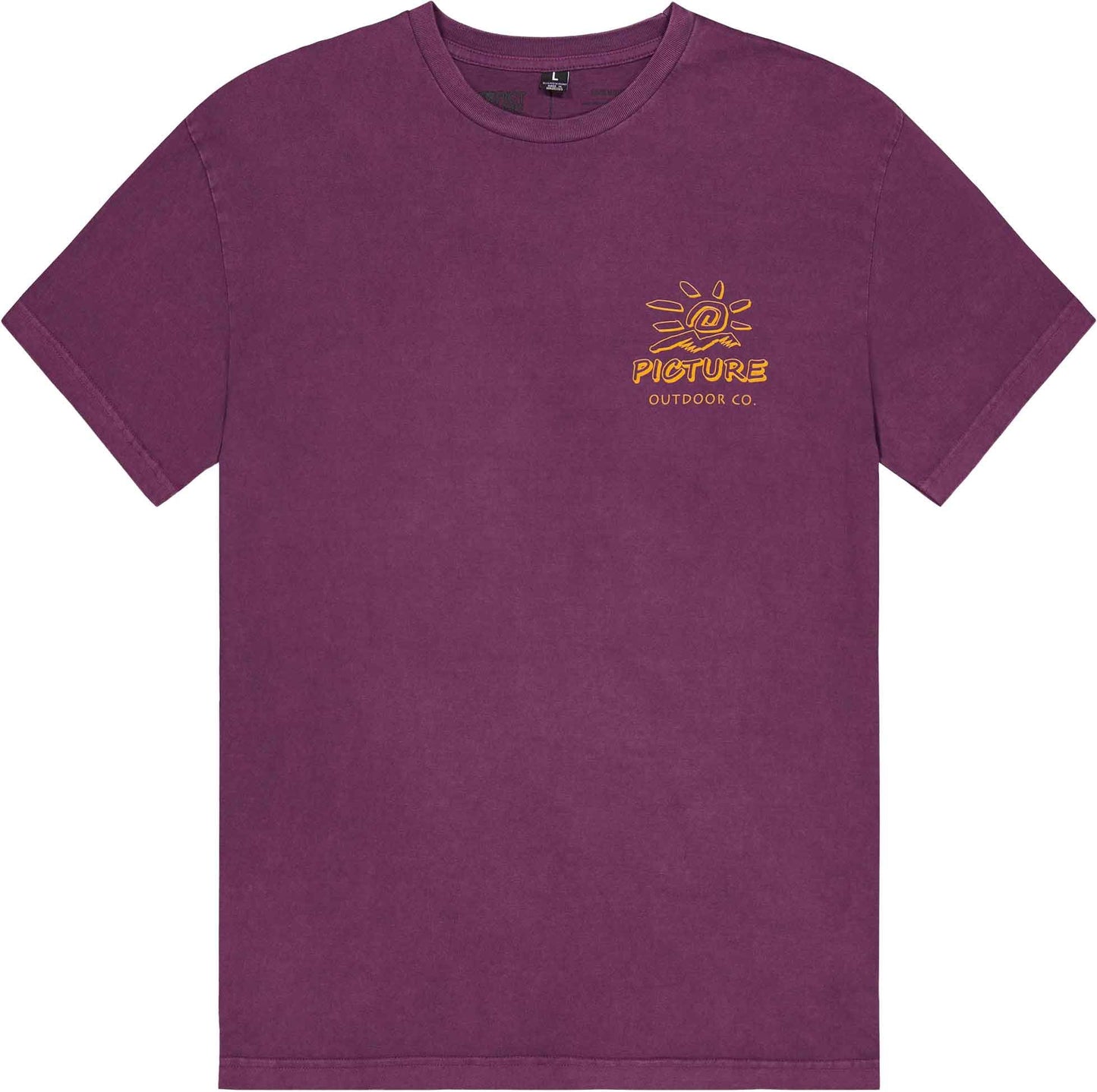 Tee-shirt Picture Koleoh Purple Wine