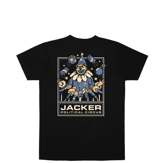 Tee-shirt Jacker Political Circus Black