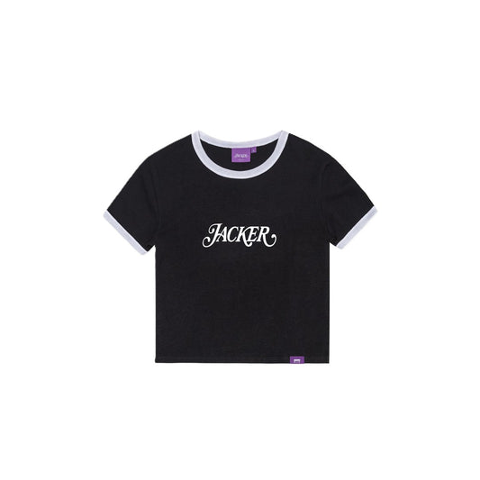 Tee-shirt Jacker Classic Crop Tee Black