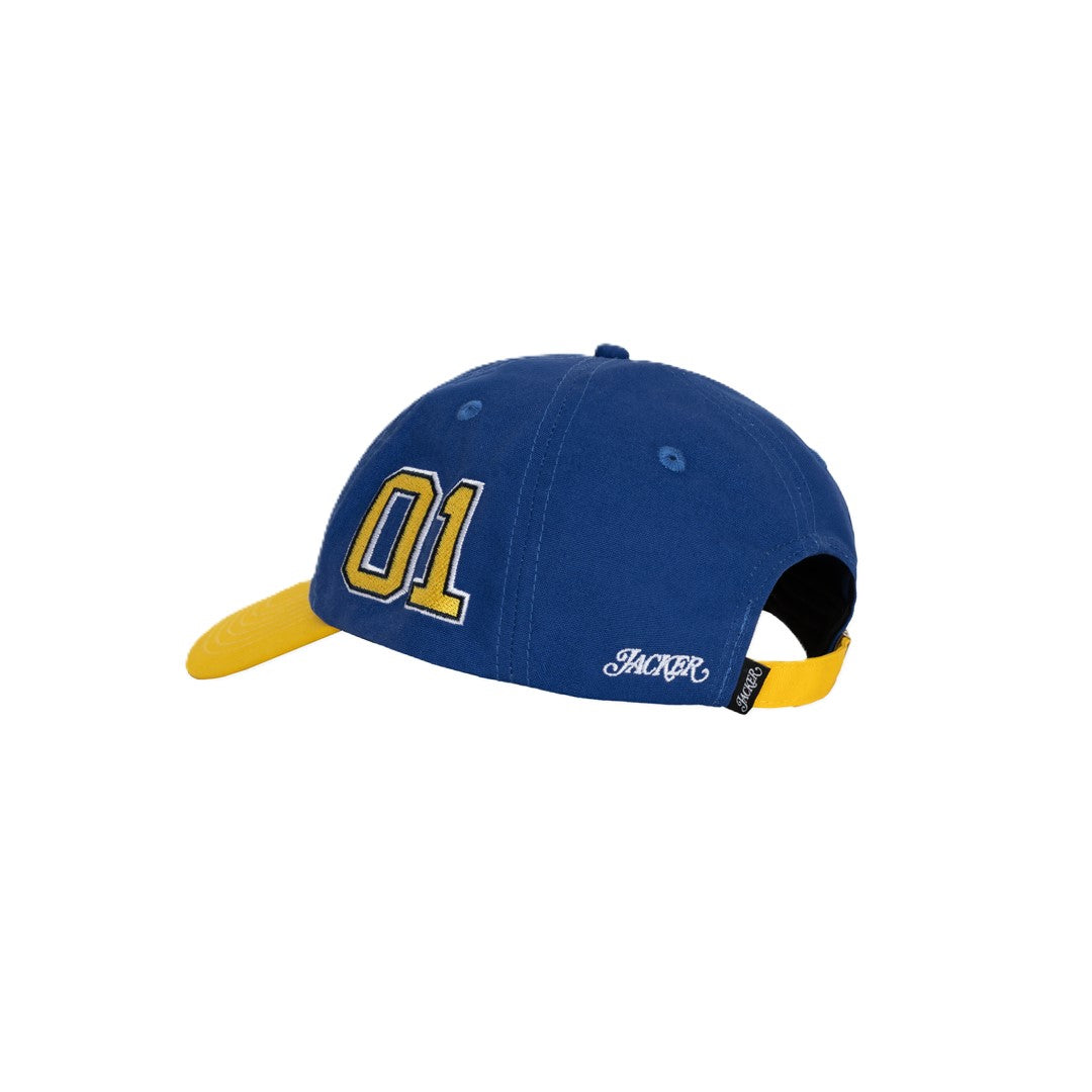 Casquette Jacker College Navy Yellow