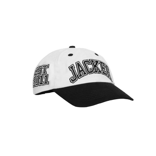 Casquette Jacker College Black White