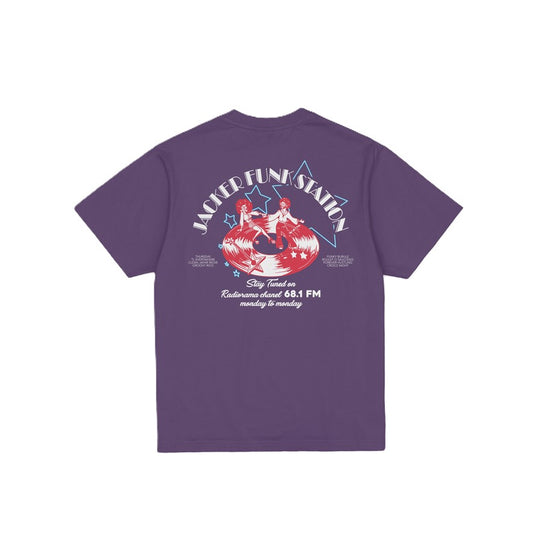 Tee-shirt Jacker Funk Station Purple
