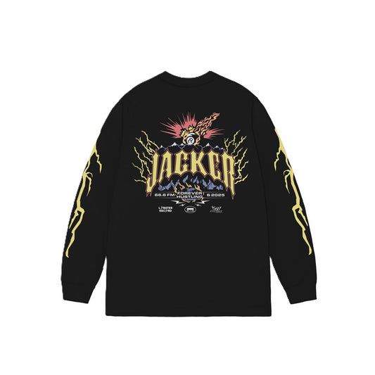 Tee-shirt Jacker Inferno LS Black