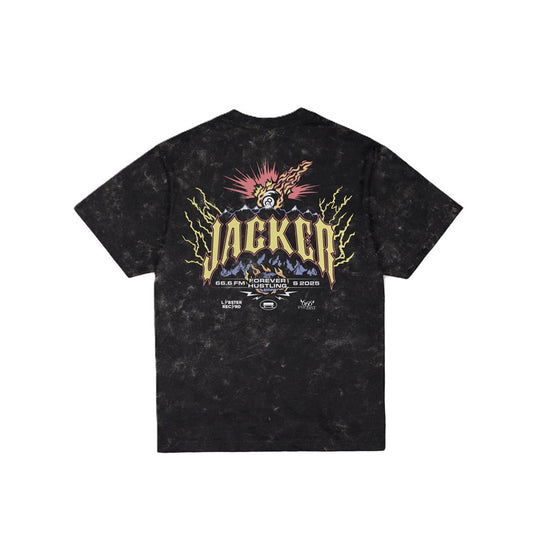 Tee-shirt Jacker Inferno Black Wash