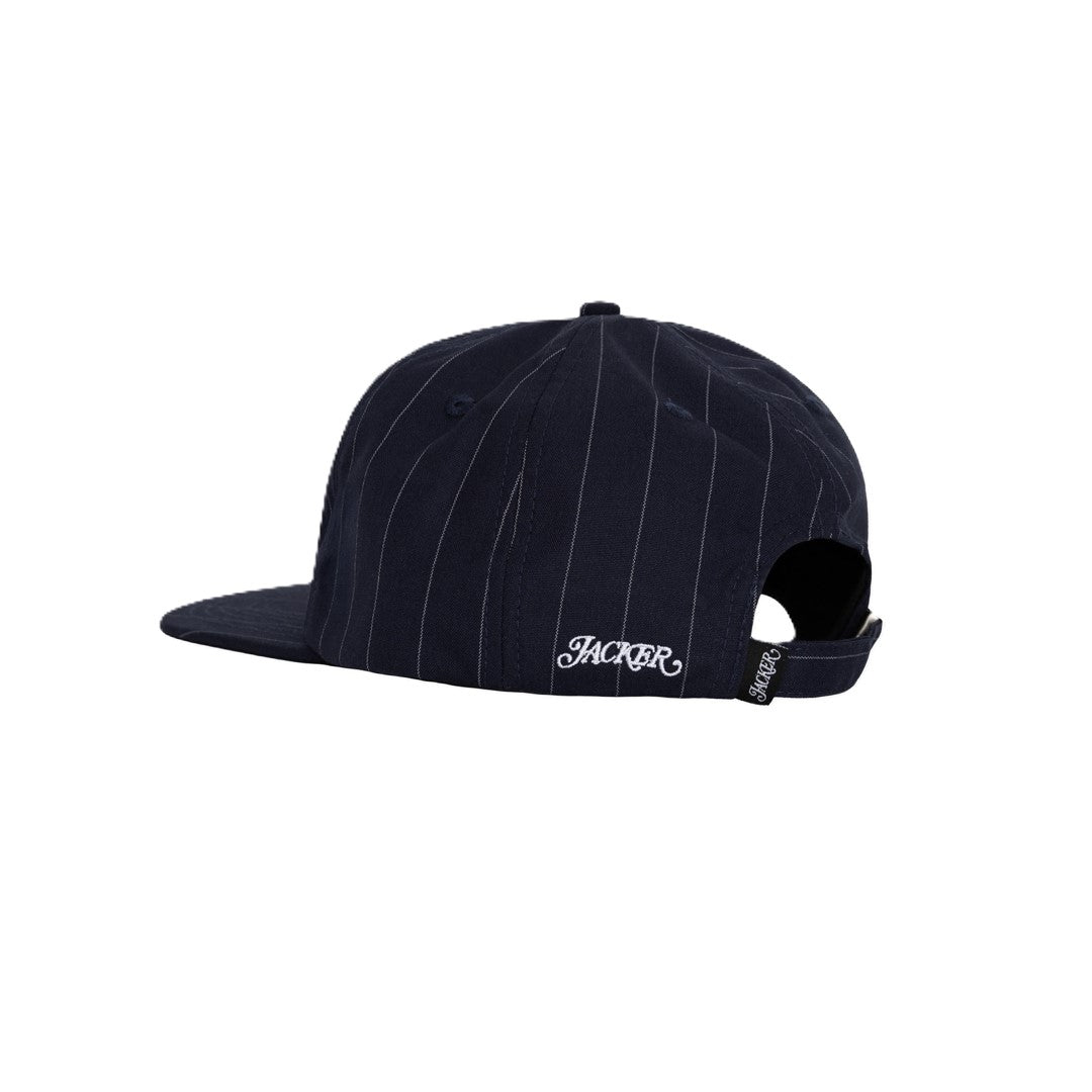 Casquette Jacker Stripe Navy