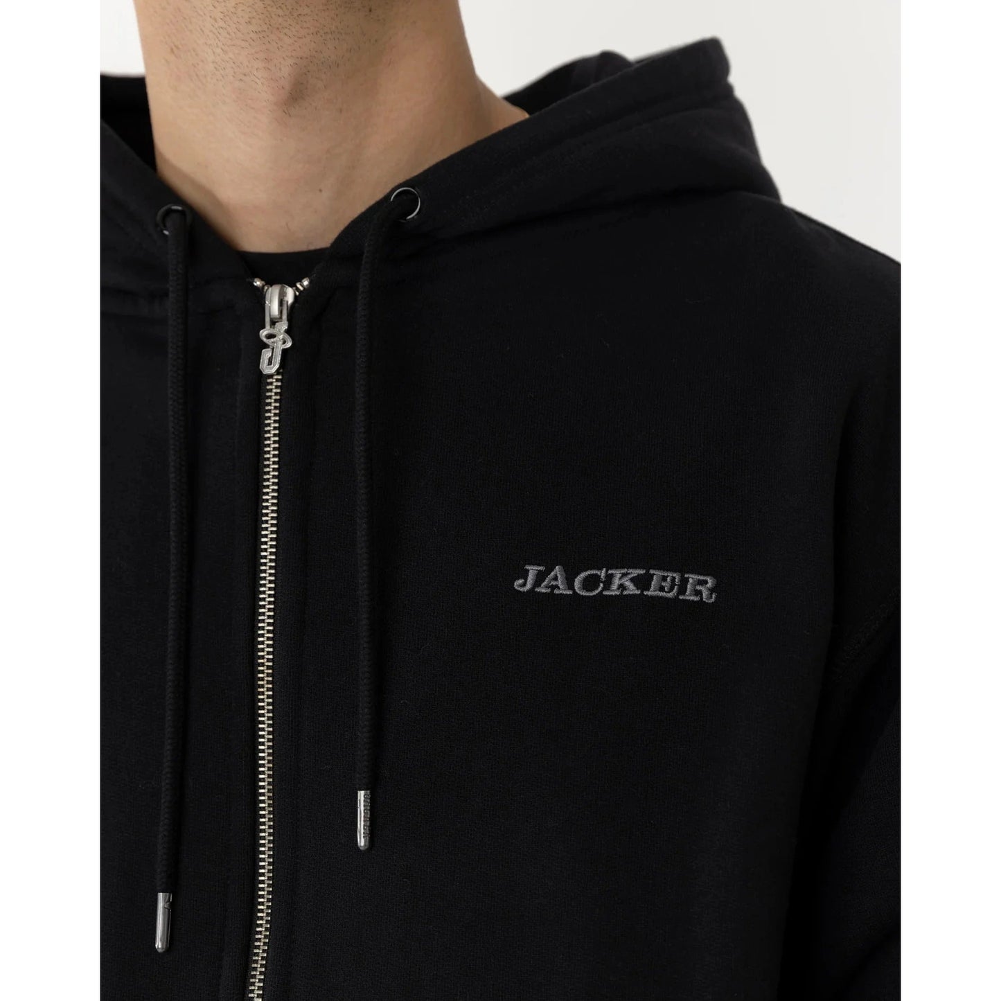 Sweat Jacker Notorious Zipped Black