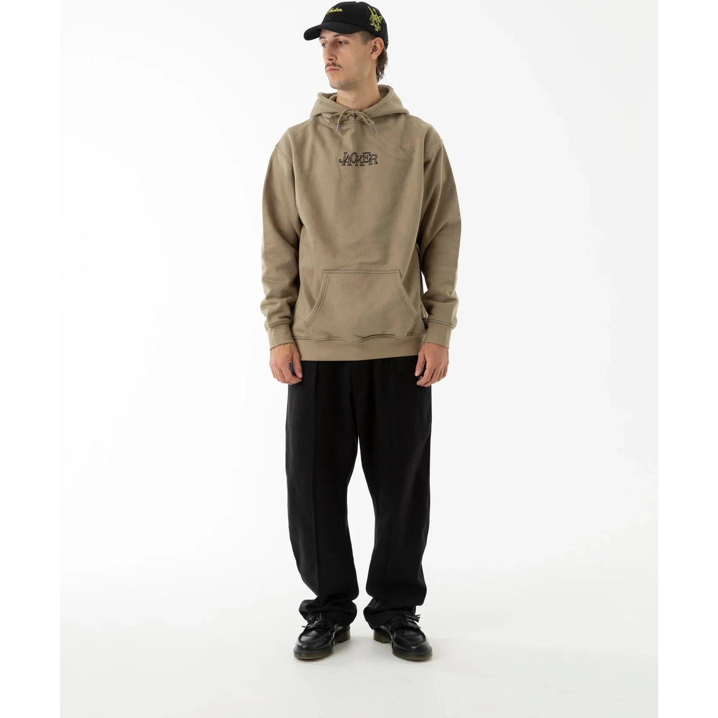 Sweat Jacker Select Contrast Beige