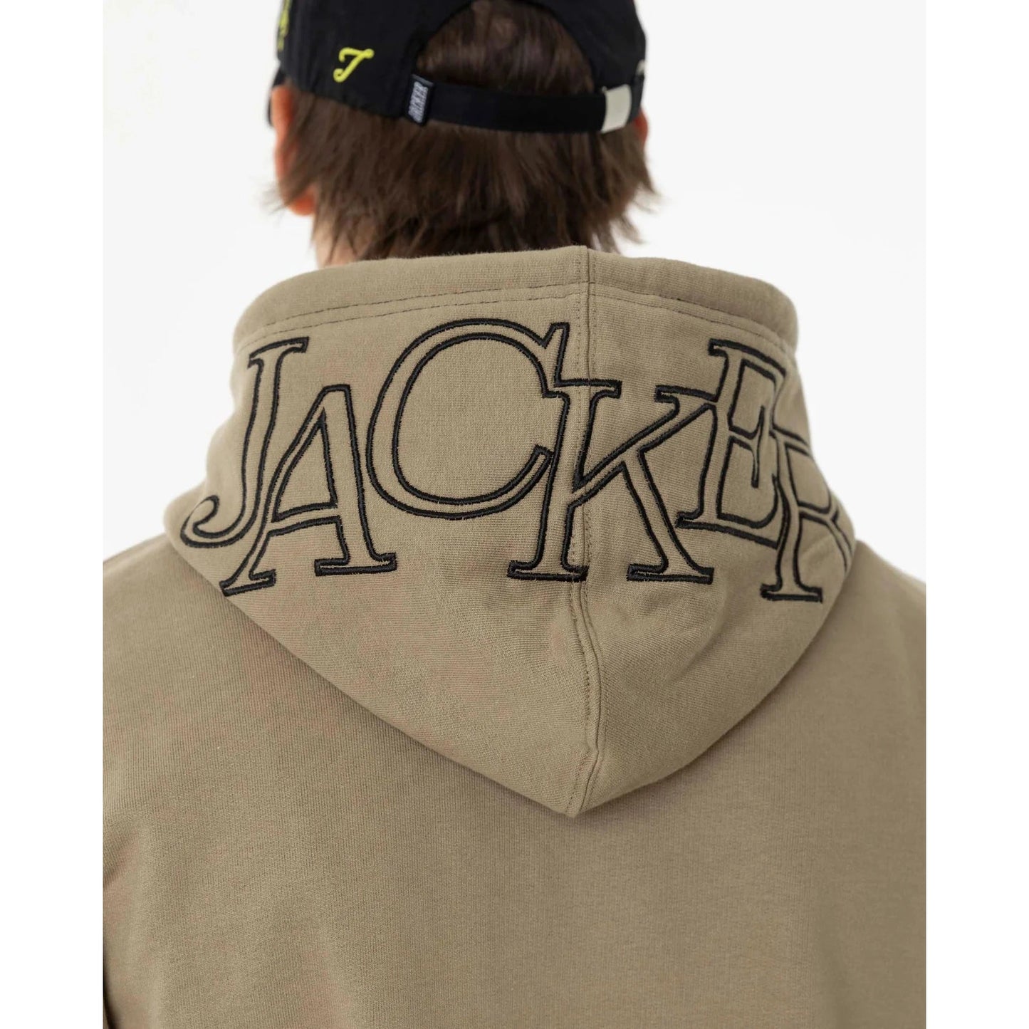 Sweat Jacker Select Contrast Beige