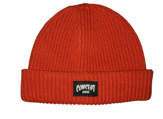 Bonnet Grosses Mailles Concept Boardshop Fire Red