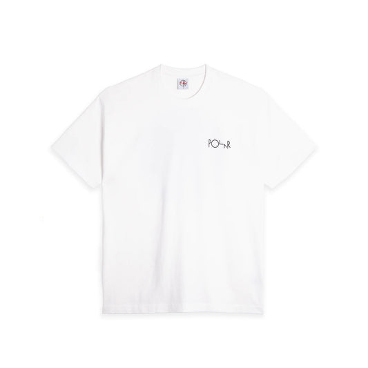 Tee-shirt Polar Fill Logo Klez Crossing White