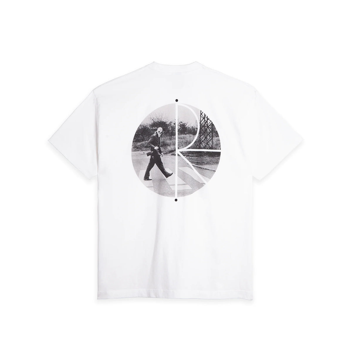 Tee-shirt Polar Fill Logo Klez Crossing White