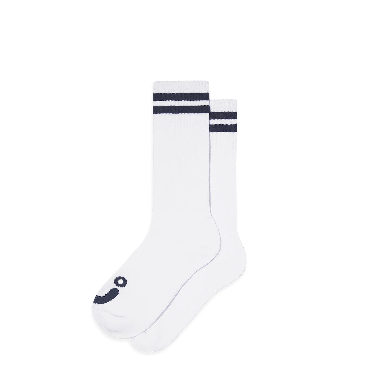 Chaussettes Polar Happy Sad White Navy