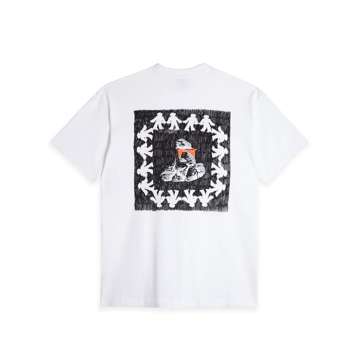 Tee-shirt Polar Trash Rite White