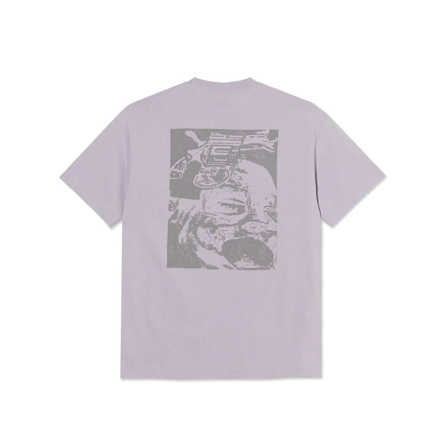 Tee-shirt Polar Conflict Scenario Pale Purple