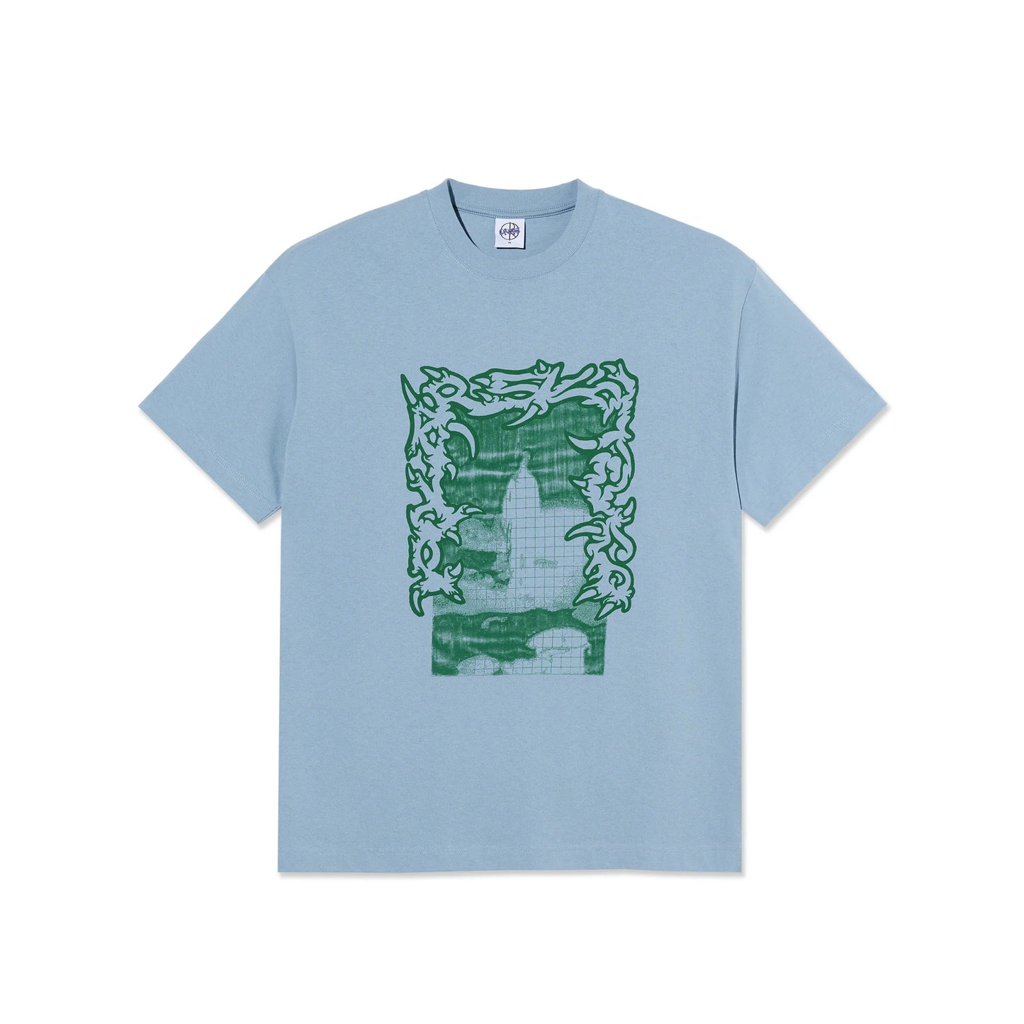 Tee-shirt Polar Passing Ressemblance Grey Blue