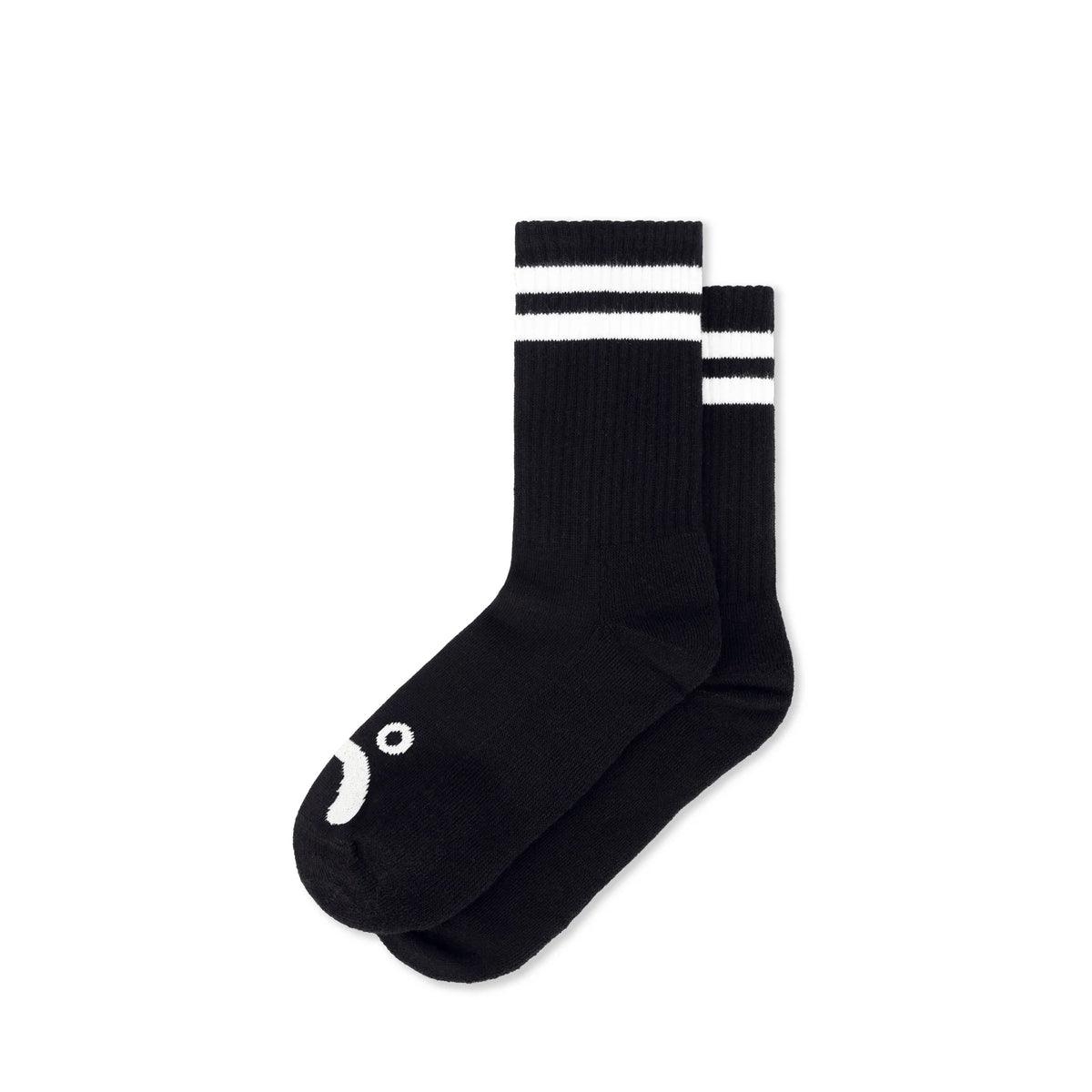 Chaussettes Polar Happy Sad Black White