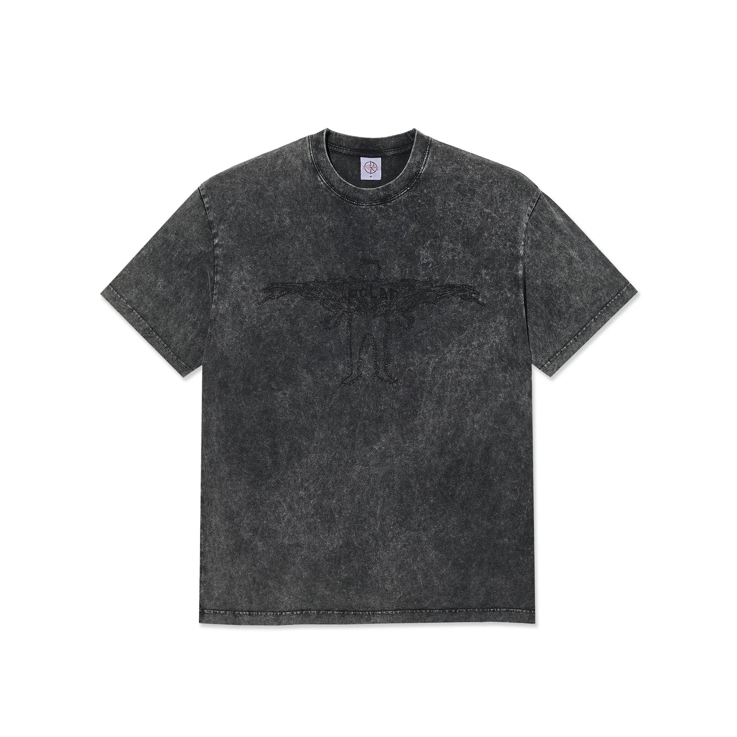 Tee-shirt Polar Acid Tee Soul Black Washed