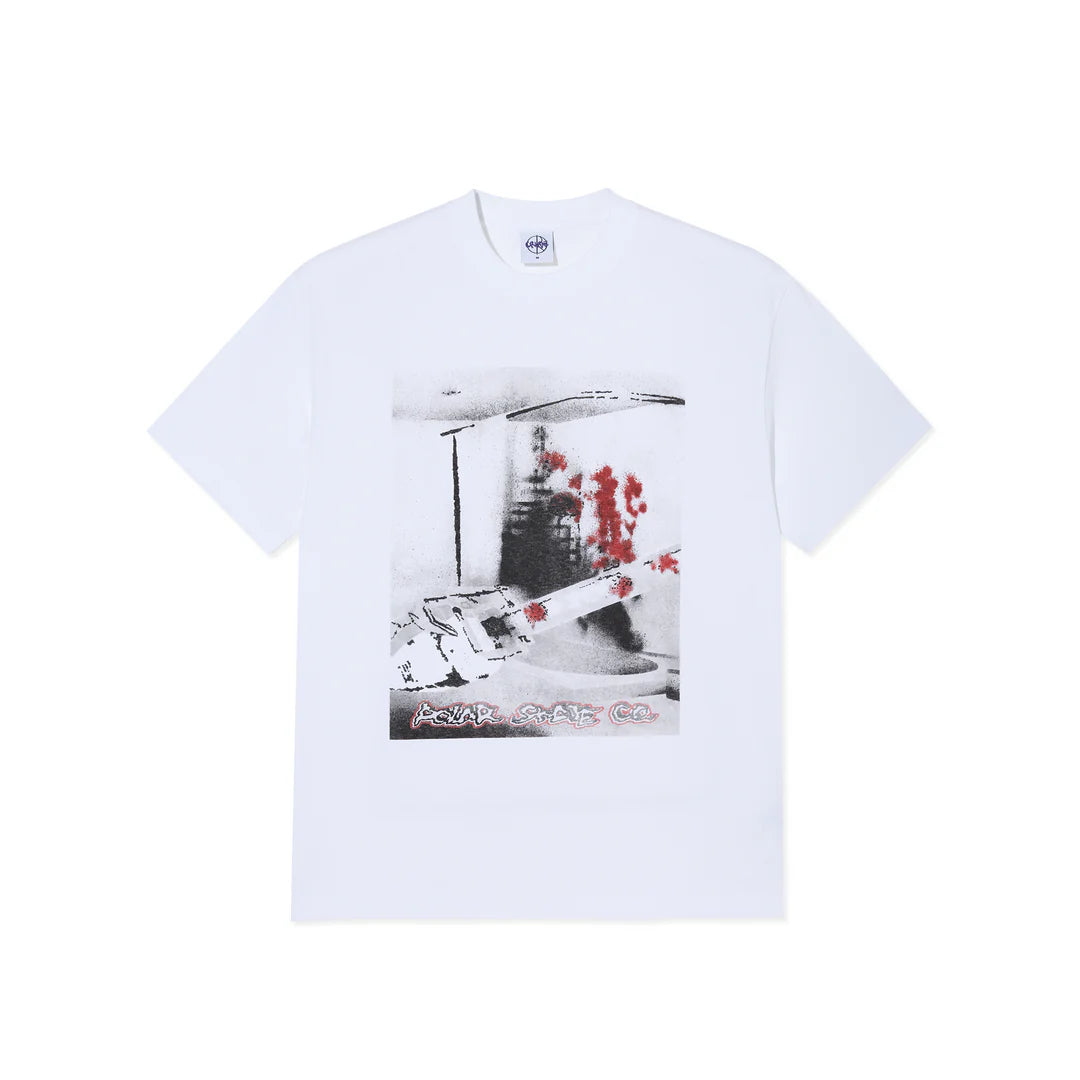 Tee-shirt Polar Chainsaw White
