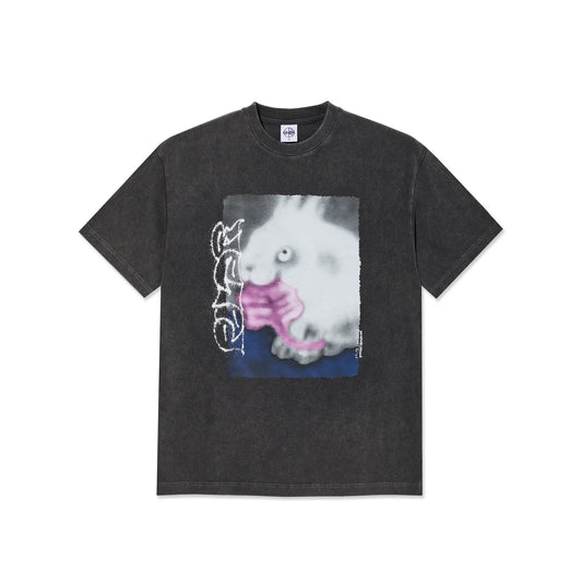 Tee-shirt Polar Rabbit Washed Black