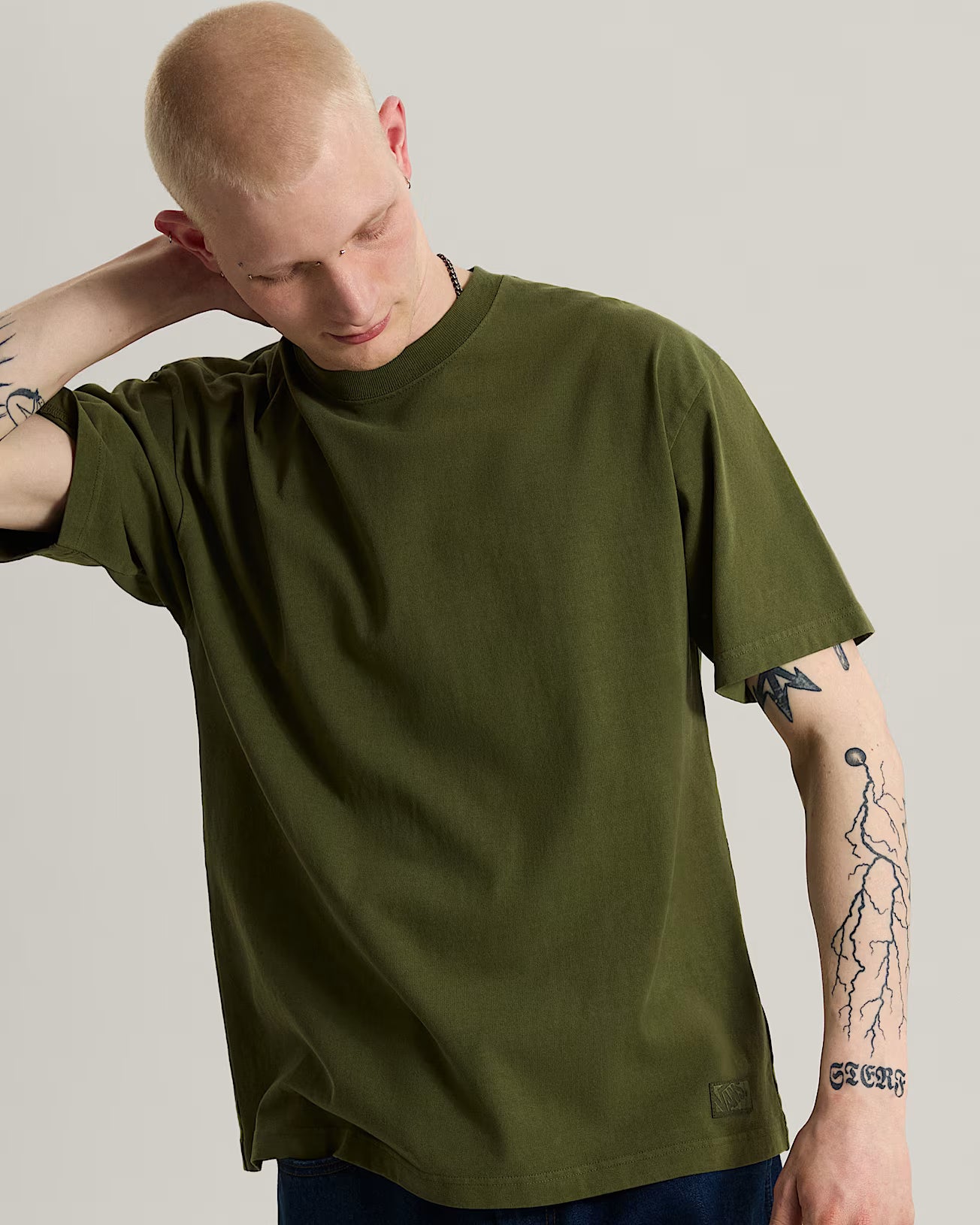 Tee-shirt Vans Premium Loose Fit Green Balsam