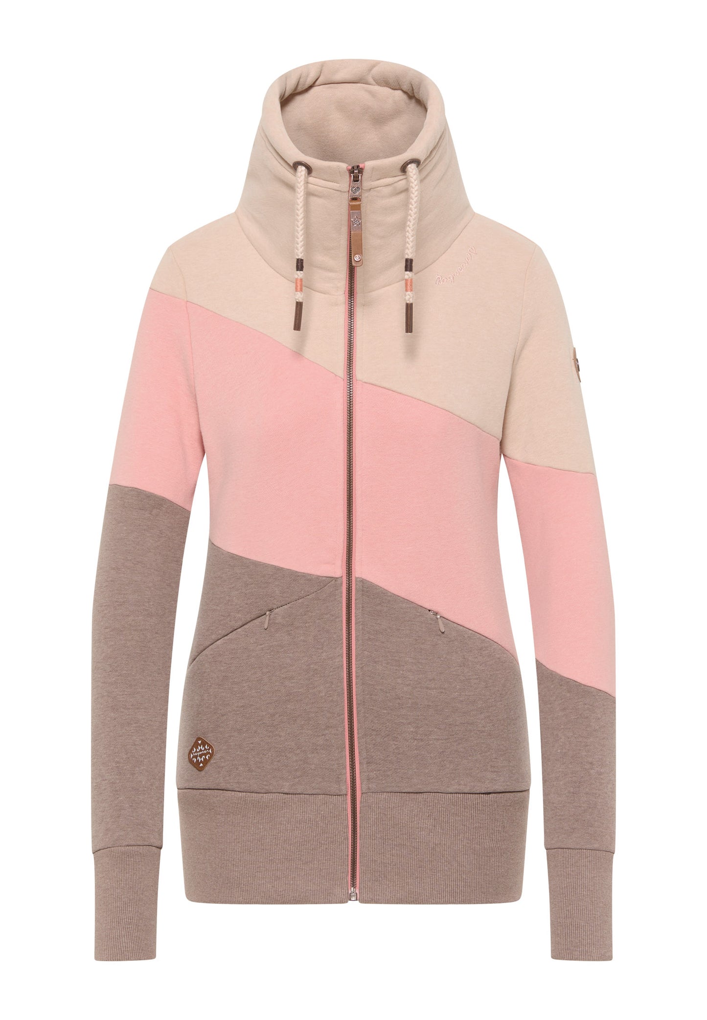 Sweat Femme Ragwear Rumika Zip Sand