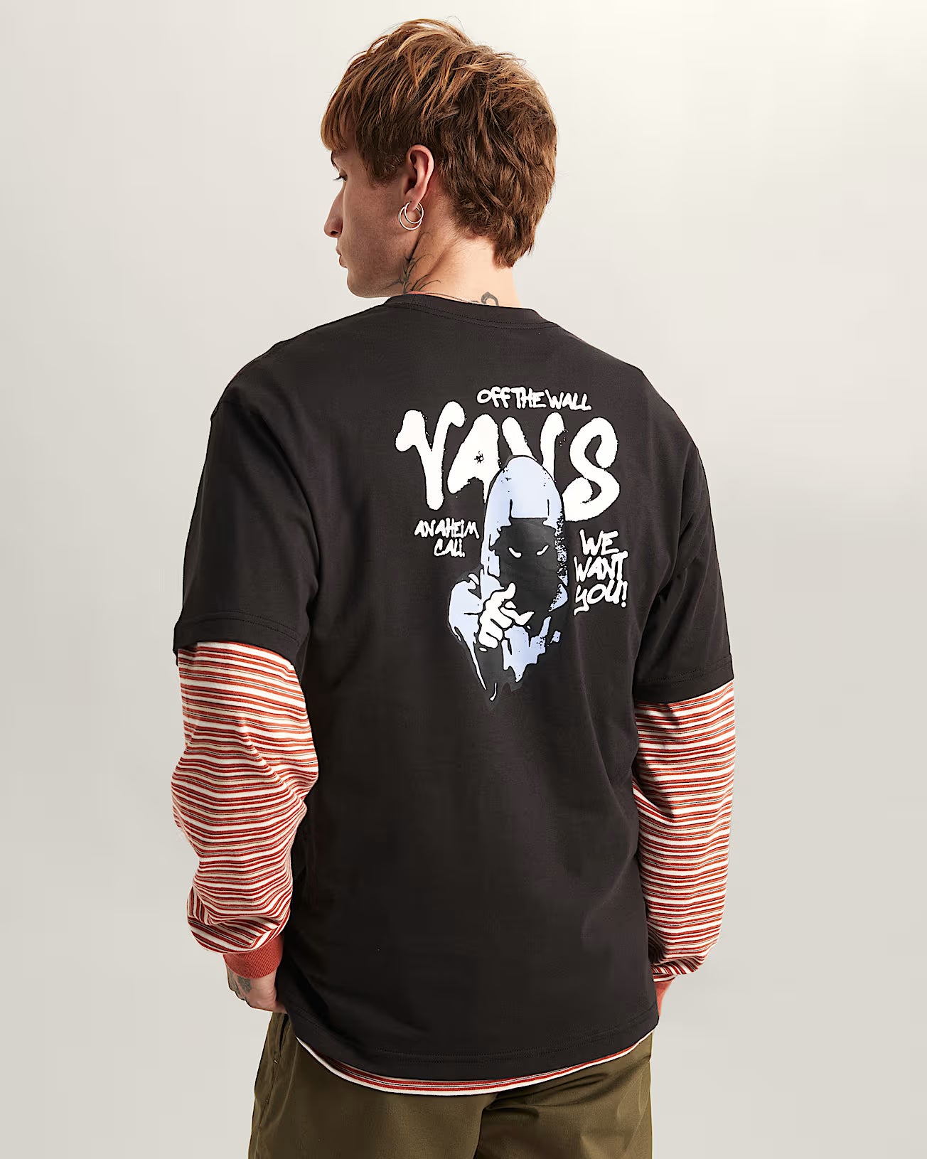Tee Shirt Vans Repear Sam Loose Black
