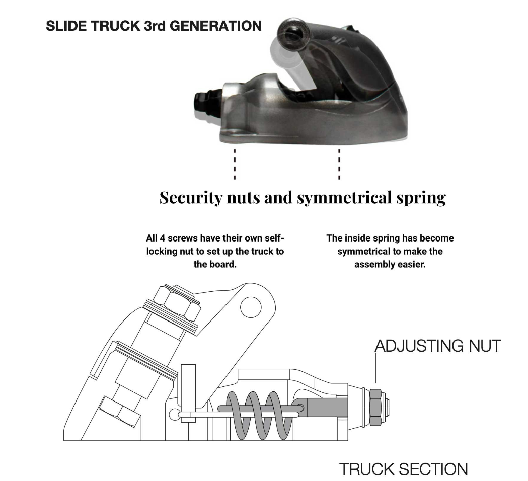 Slide Front Truck 3.0