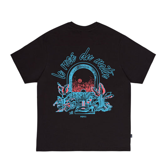 Tee-shirt Farci Rosé Black