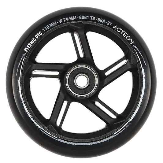 Roue de Trottinette Ethic Acteon 110mm Black