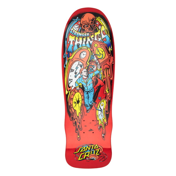 Planche Santa Cruz X Stranger Things Grabke Max Melting 9.7"