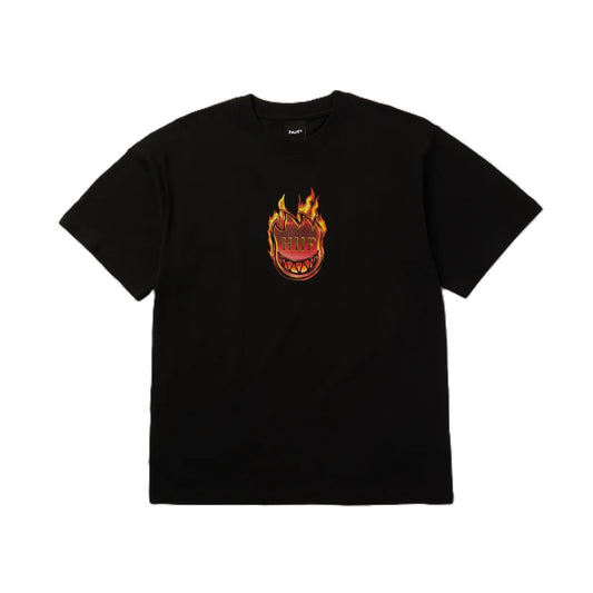 Tee Shirt Huf x Spitfire Flame Galaxies Black