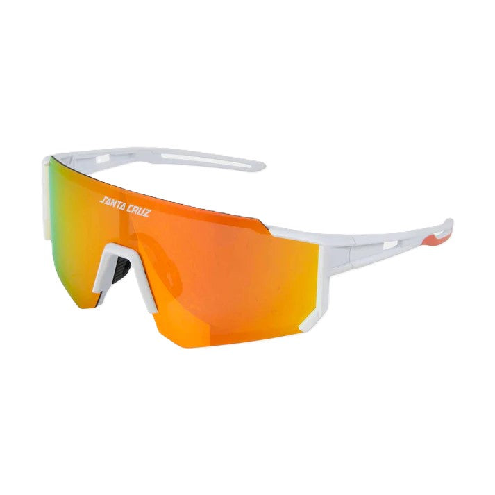 Lunettes Santa Cruz Strip Racer White Orange Red
