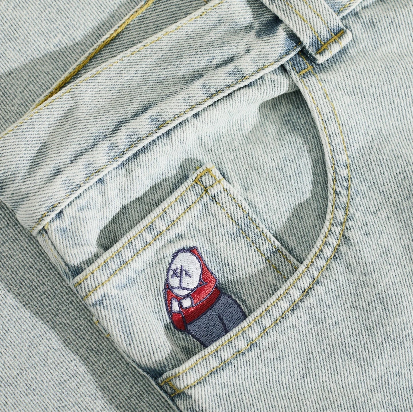 Pantalon Polar Big Boy OG Light Blue