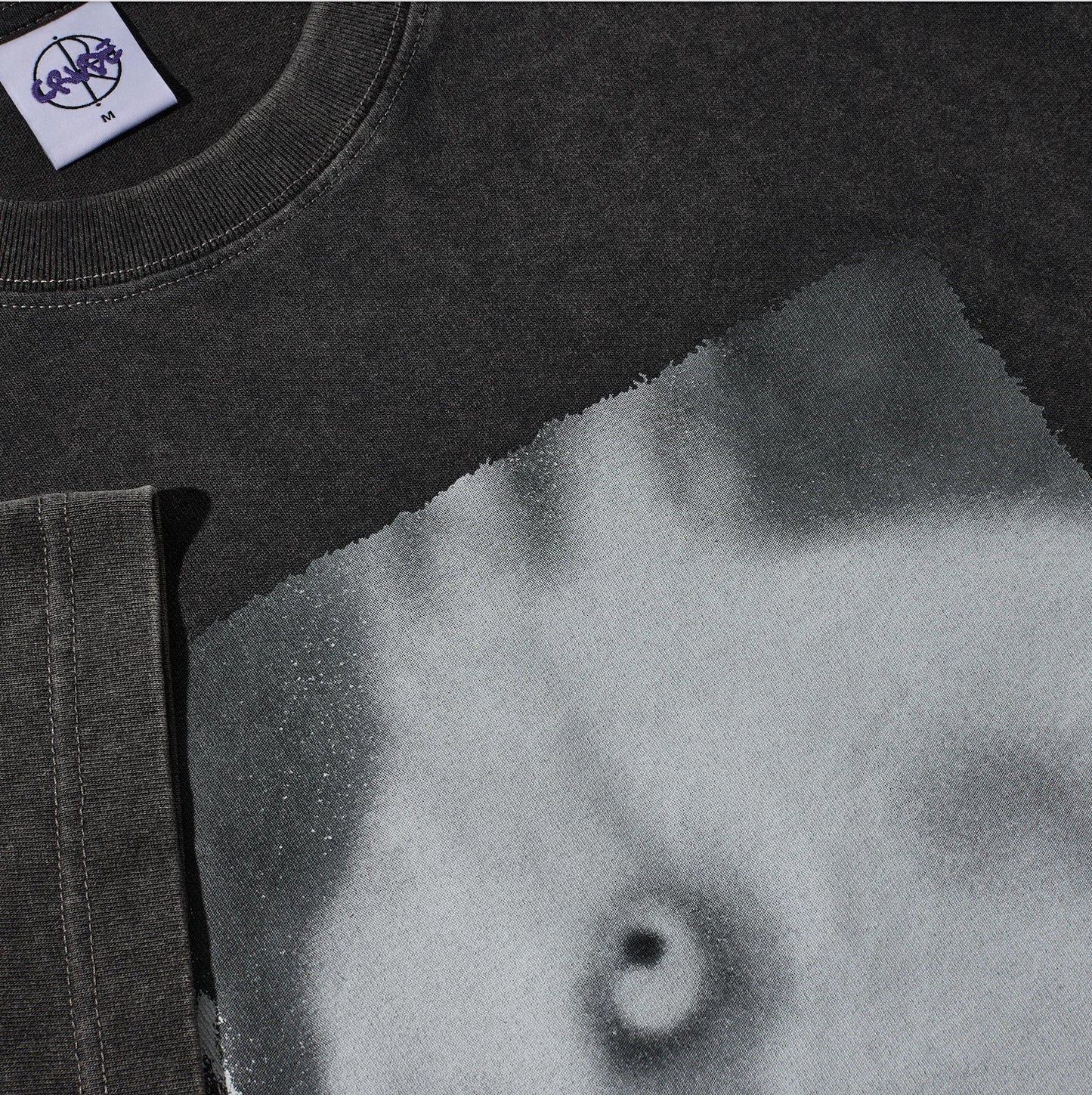 Tee-shirt Polar Rabbit Washed Black
