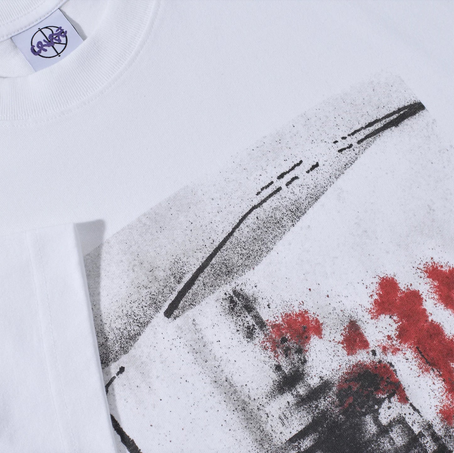 Tee-shirt Polar Chainsaw White