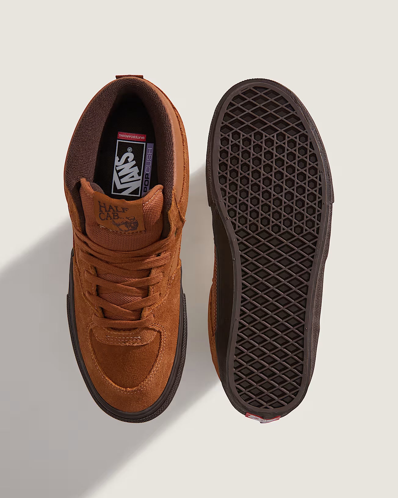 Vans Half Cab Skate Golden Brown Gum