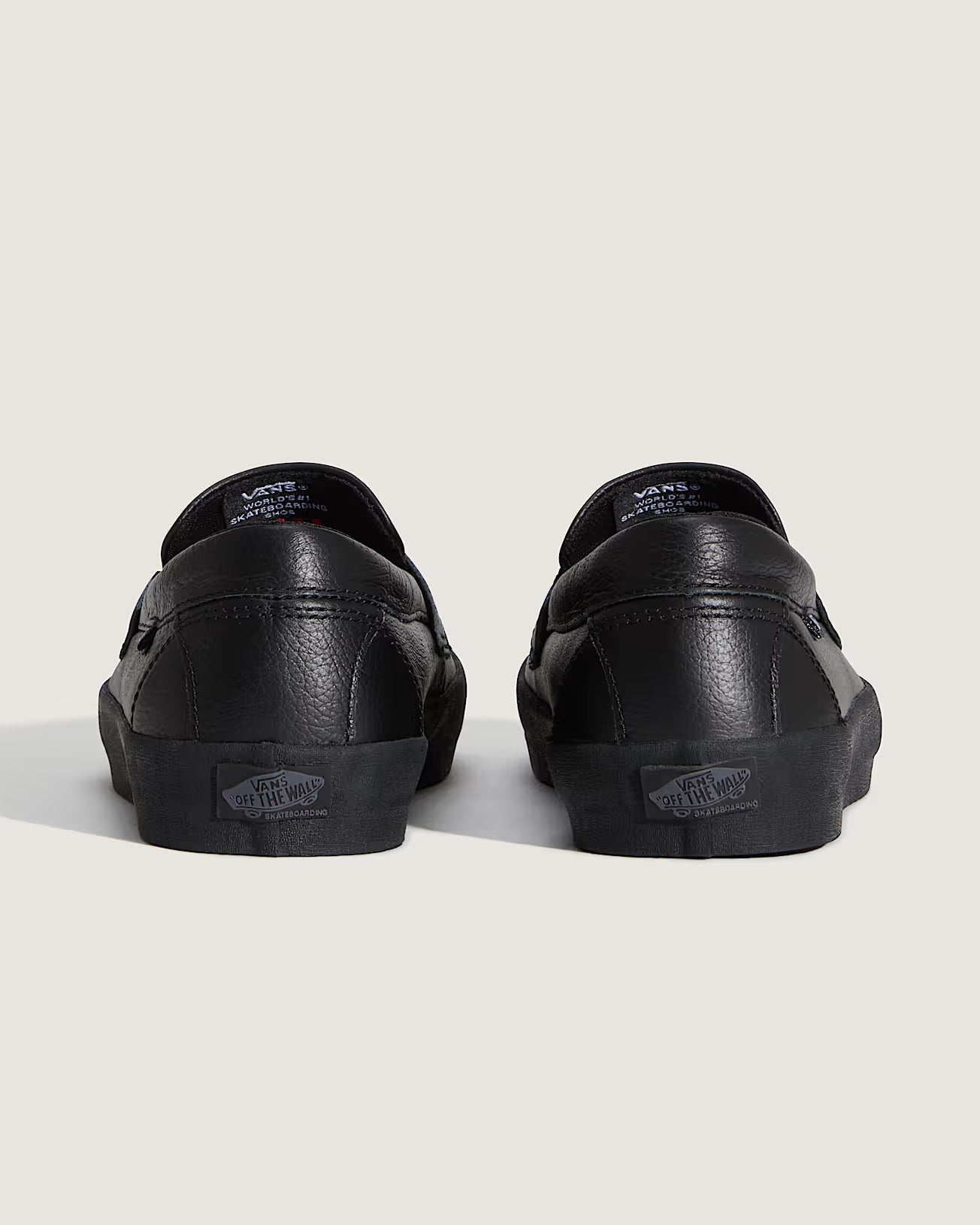 Vans Skate Loafer Black Black