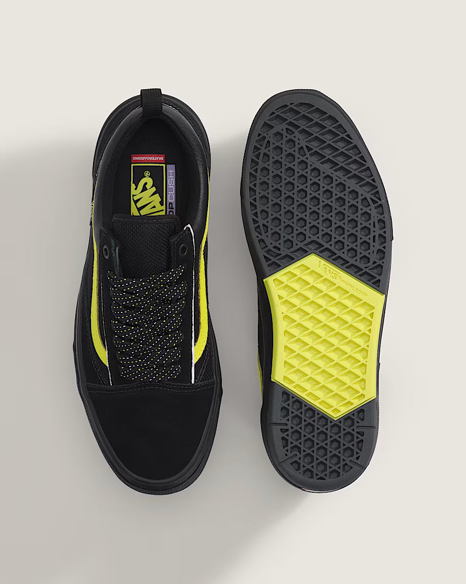 Vans Old Skool Wafflecup Reflective Black Lime
