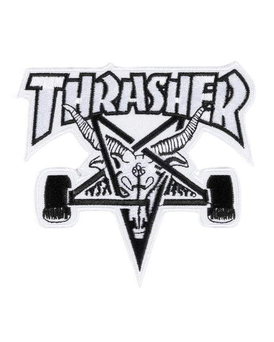 Patch Thrasher Skate Goat White