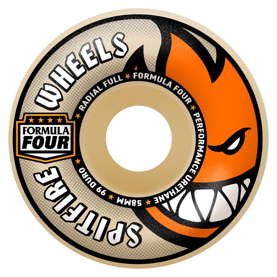 Roues Spitfire F4 Radial Full 99D 58mm